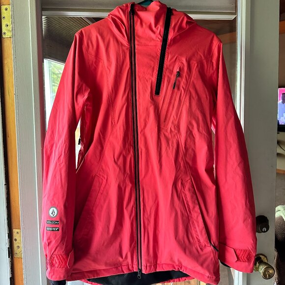 Women's Volcom ski jacket - size L gore Tex - Picture 1 of 3